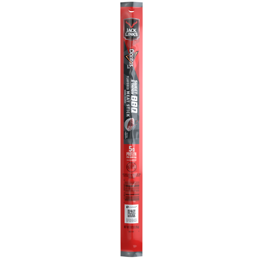 Bag of SWEET & TANGY BBQ FLAVORED MEAT STICK